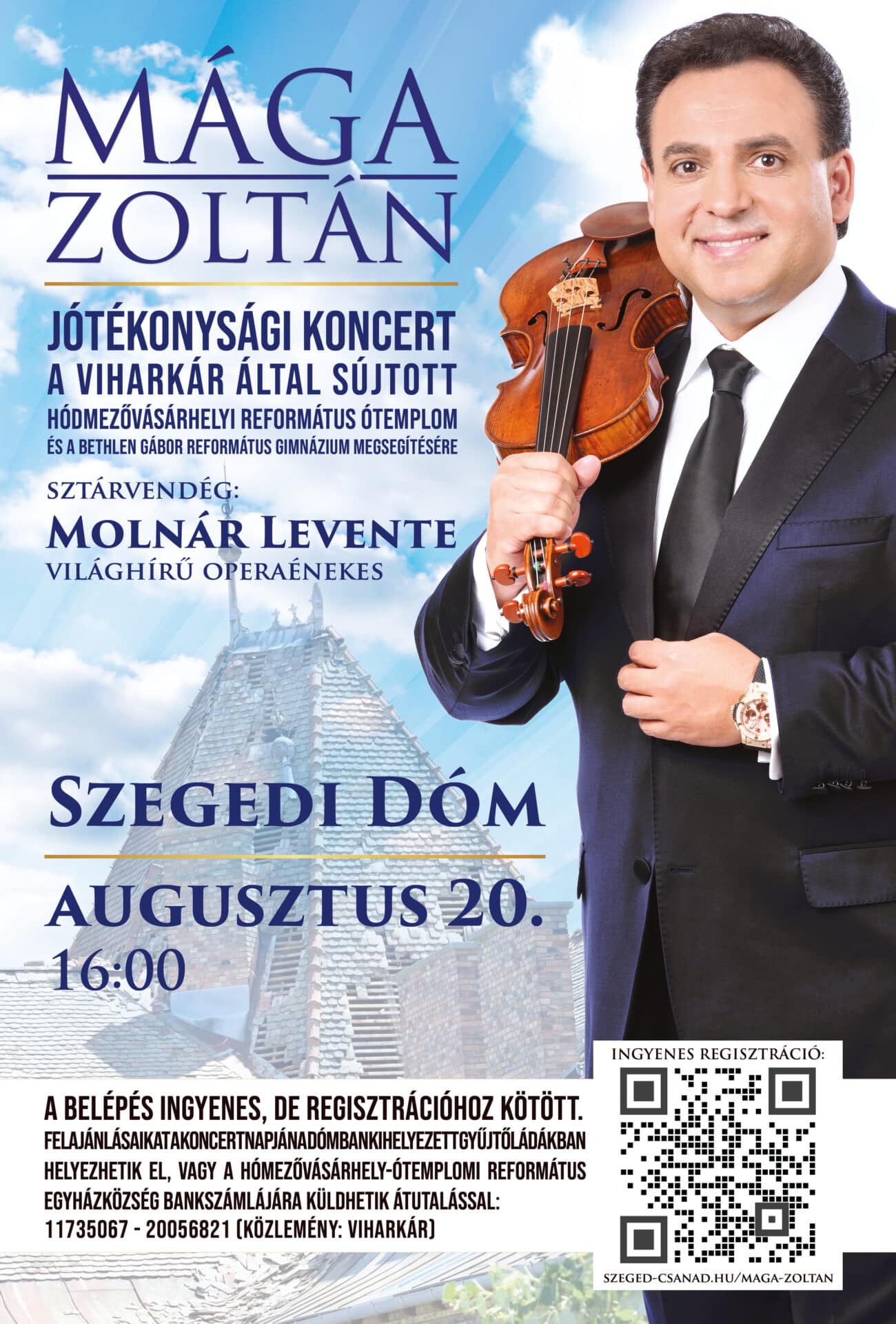 Mága Zoltán jótékonysági koncert