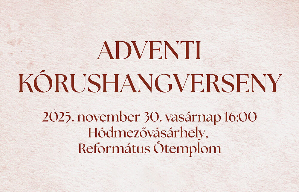 Adventi korushangverseny Otemplom 2025 nn