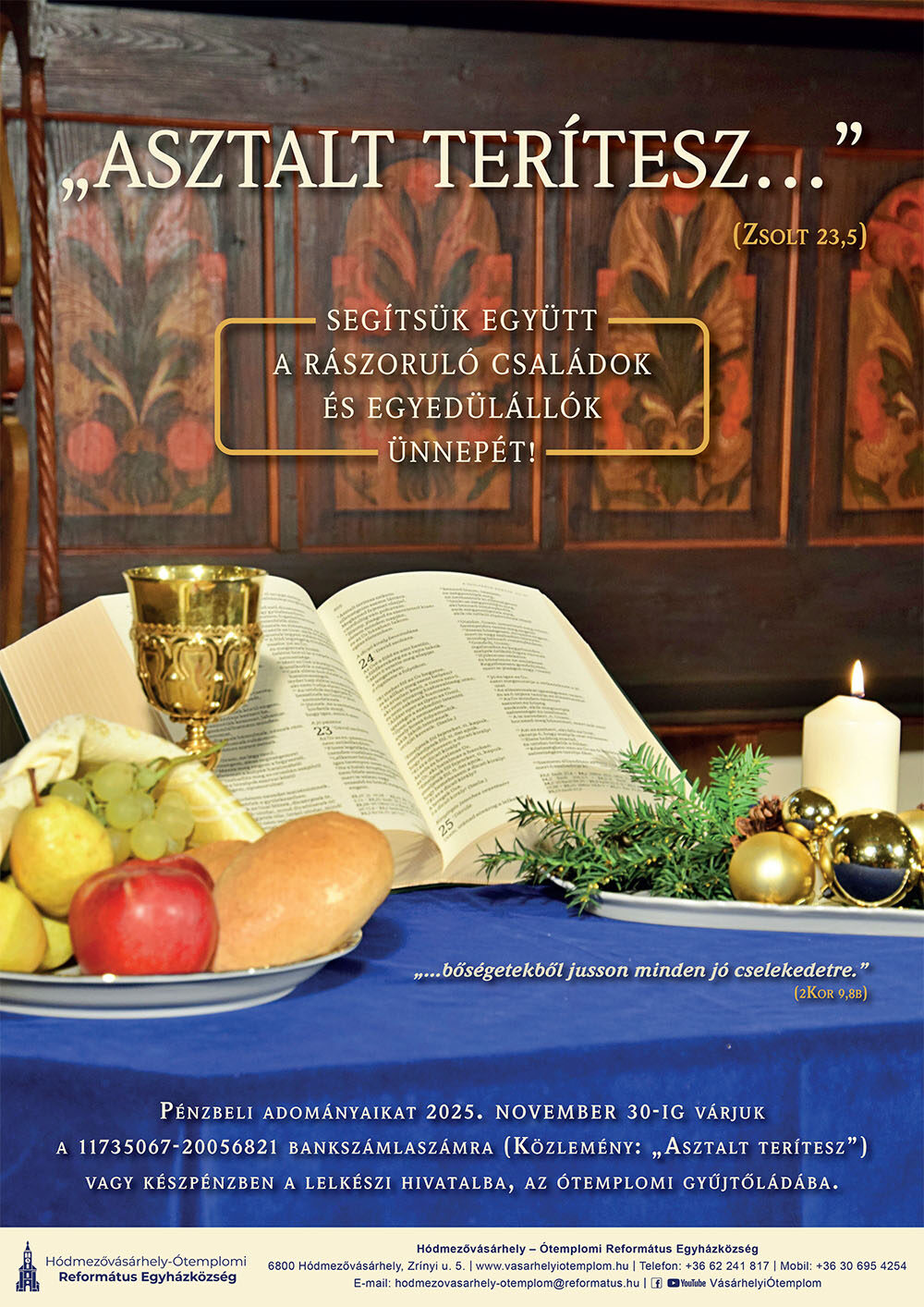 Asztalt teritesz 2025