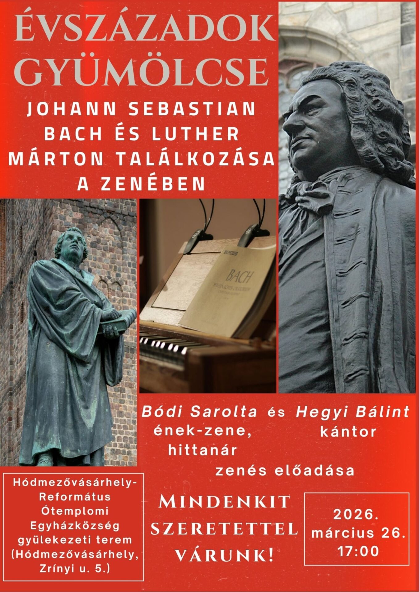 Évszázadok gyümölcse 20260326 BachLuther OTEMPLOM MEGHIVO